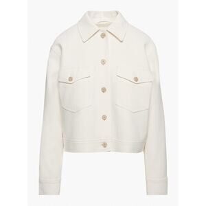 Wilfred 'Autumn' White Shirt Jacket Size L